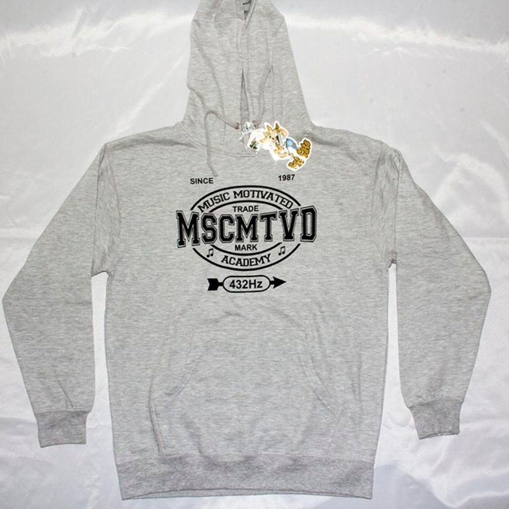 Music Motivated Academy Hoodie (Heather Grey)